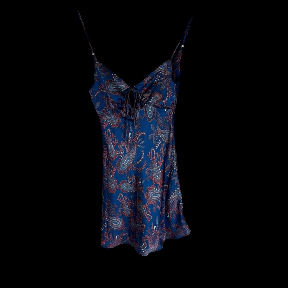Thats So Fetch Dresses & Skirts - That's So Fetch Blue Paisley Slipdress Sz 8